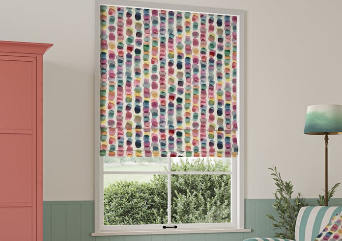 Bluebellgray Tobermory, Multi - Twist&Fit Roman Blind - Image 5